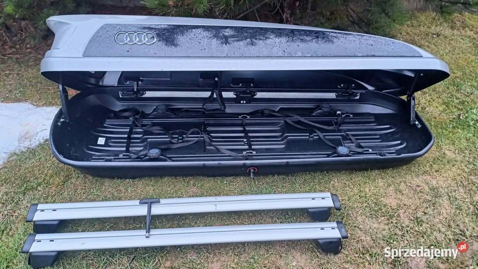 Box dachowy bagażnik Audi line 600 platinum Godziszka