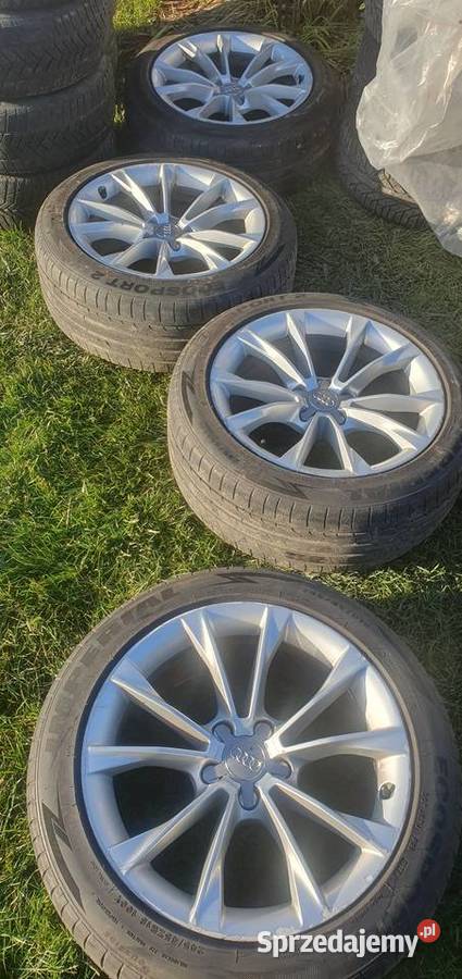 4x 18 5x112 ET 29 85J Alufelgi opony 4x lato 2x sprzedam