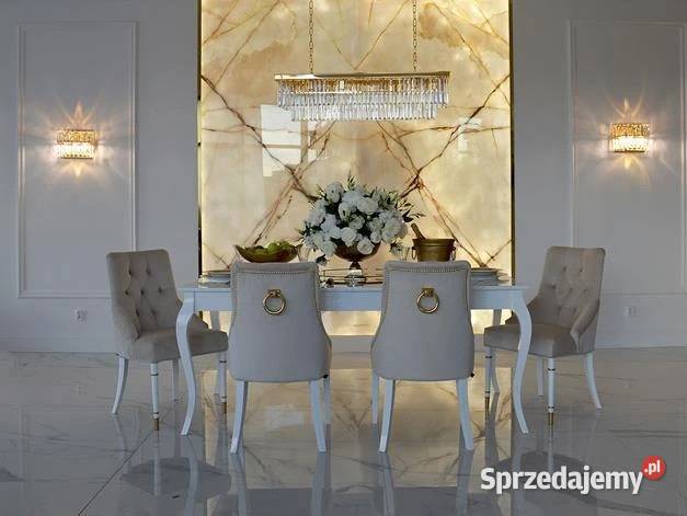 Stół glamour rozkładany stylowy elegancki Warszawa