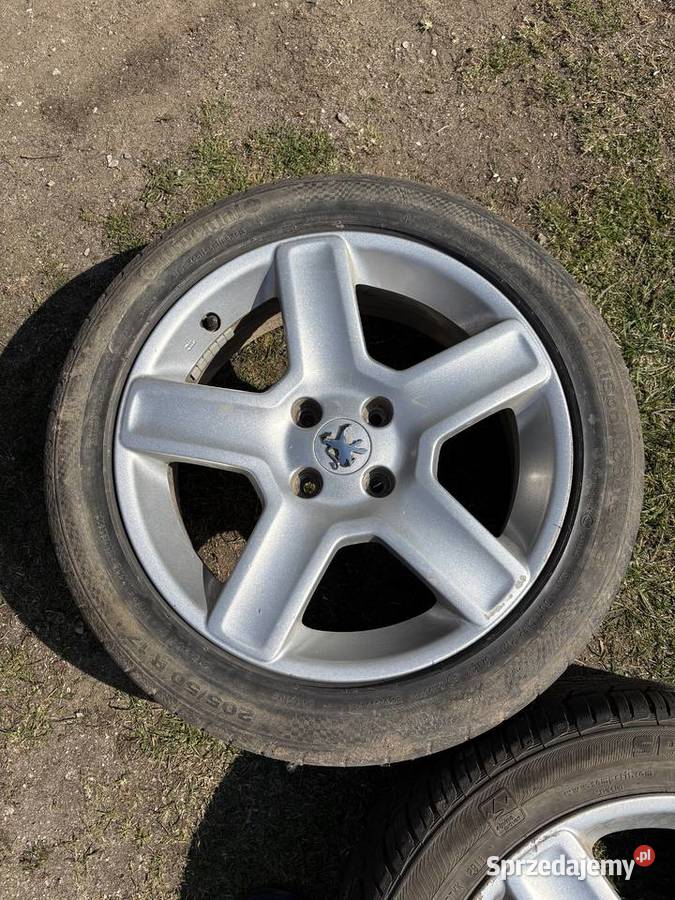 Alufelgi 17 peugeot 4 aluminiowe Gulcz