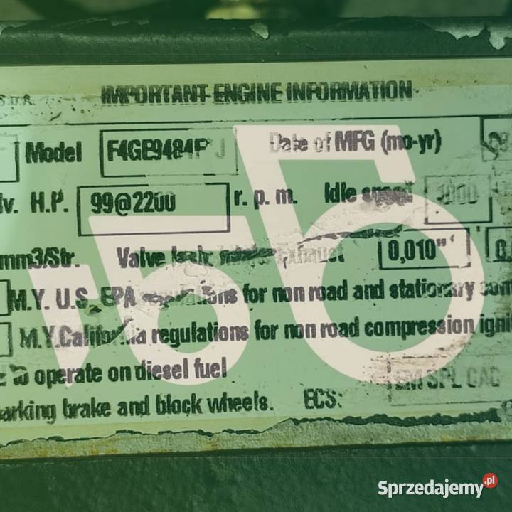 FPT IVECO F4GE9484F Dieci Wilkowo