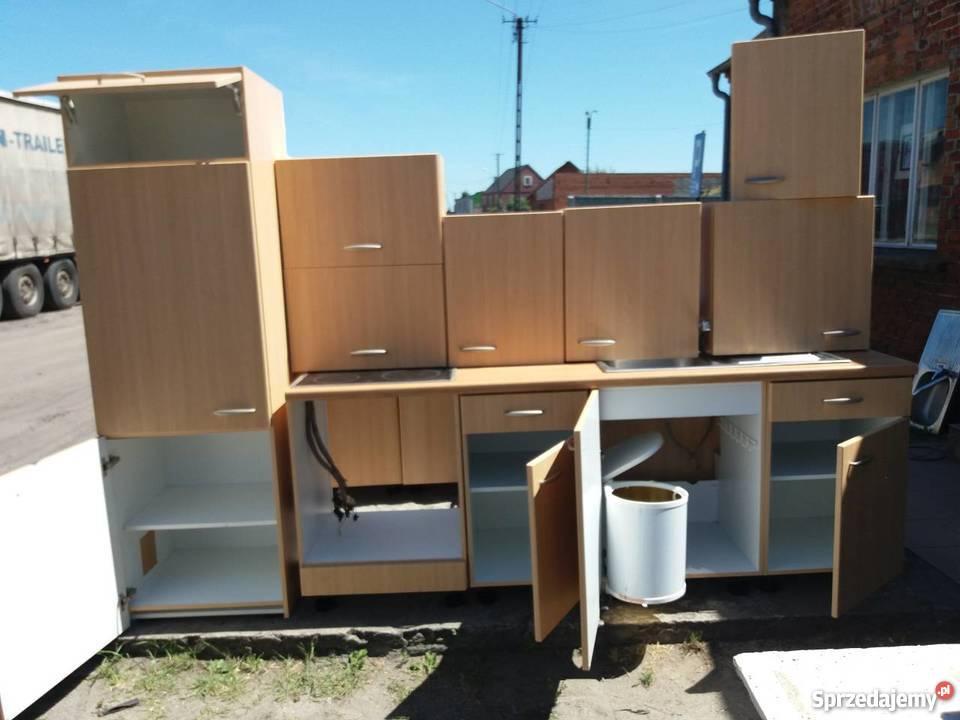 Meble kuchenne bukowe 650 Wilkowo Polskie