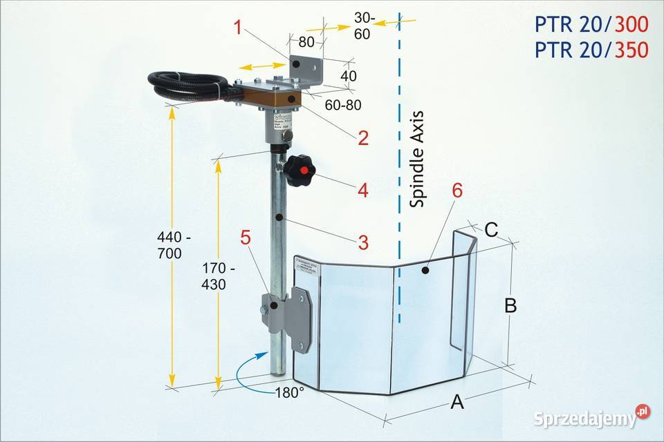 Osłona PTR 02180 osłona wieratarki PTR 02180