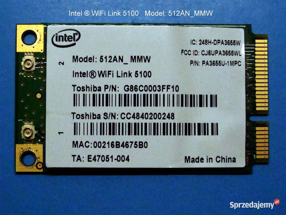 Intel wifi link 5100 abg не видит сеть