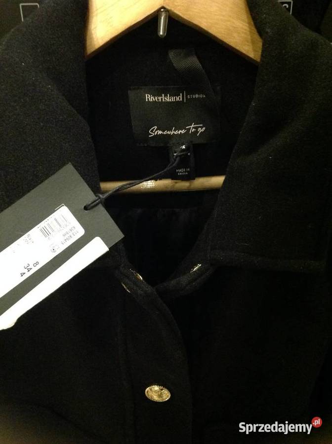 Kurtka Chanelka Płaszczyk Damski RIVER ISLAND Nowa Sól