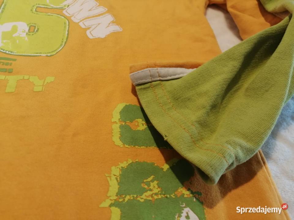 Bluza długi rękaw Motoa USA 110 pomarańczowa Czeladź sprzedam