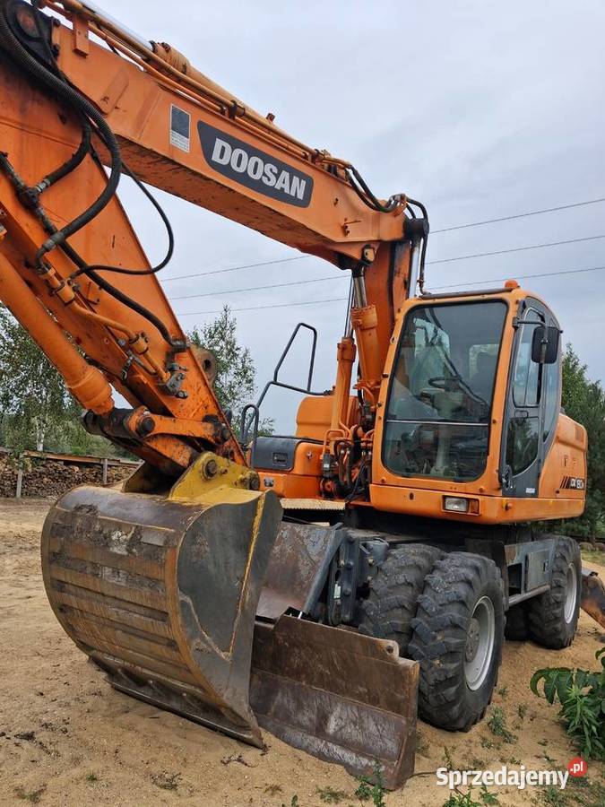 Doosan Dx190 w koparka kolowa sprzedam Wasilków