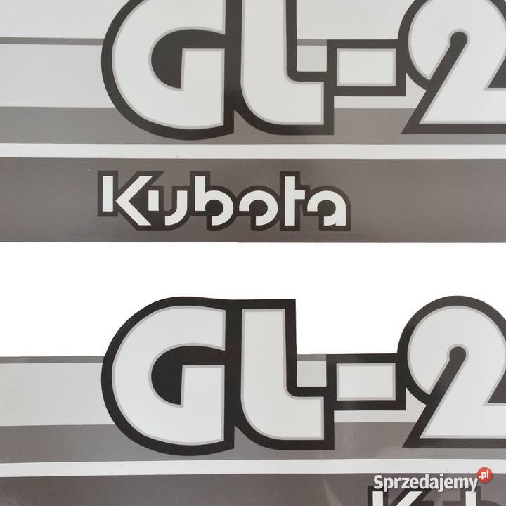 Naklejki Kubota GL25 Tajęcina sprzedam
