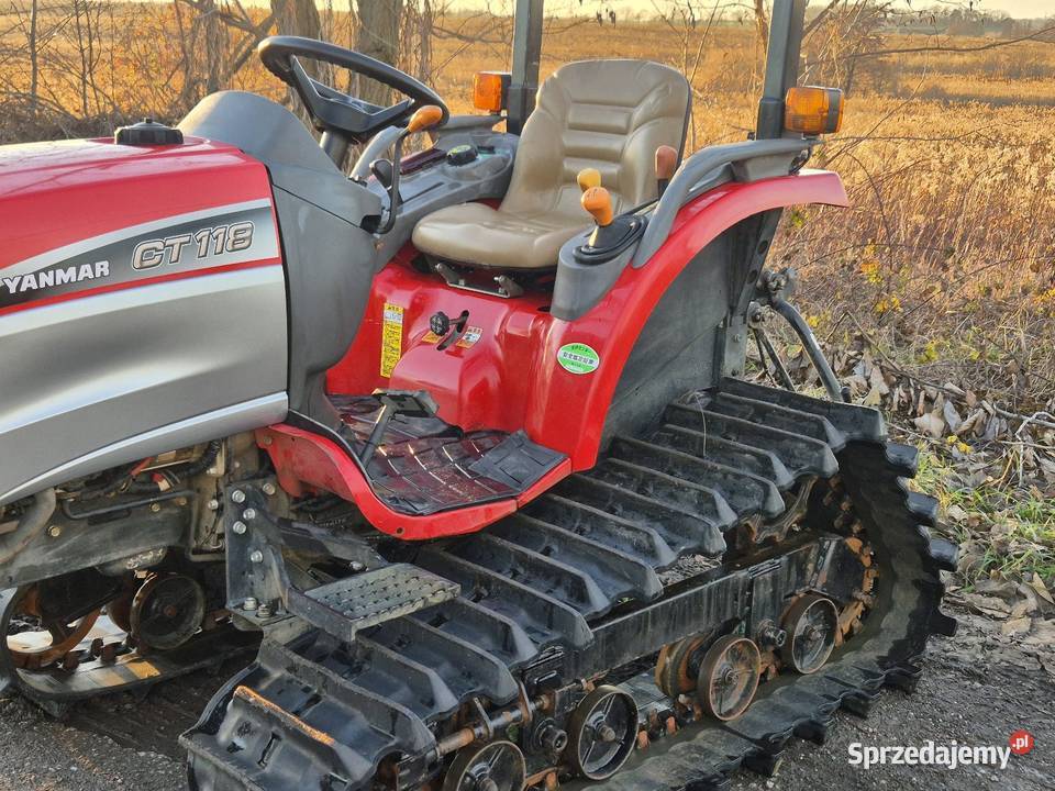Traktorek traktor YANMAR CT118D 18 Wspomaganie Małuszyn