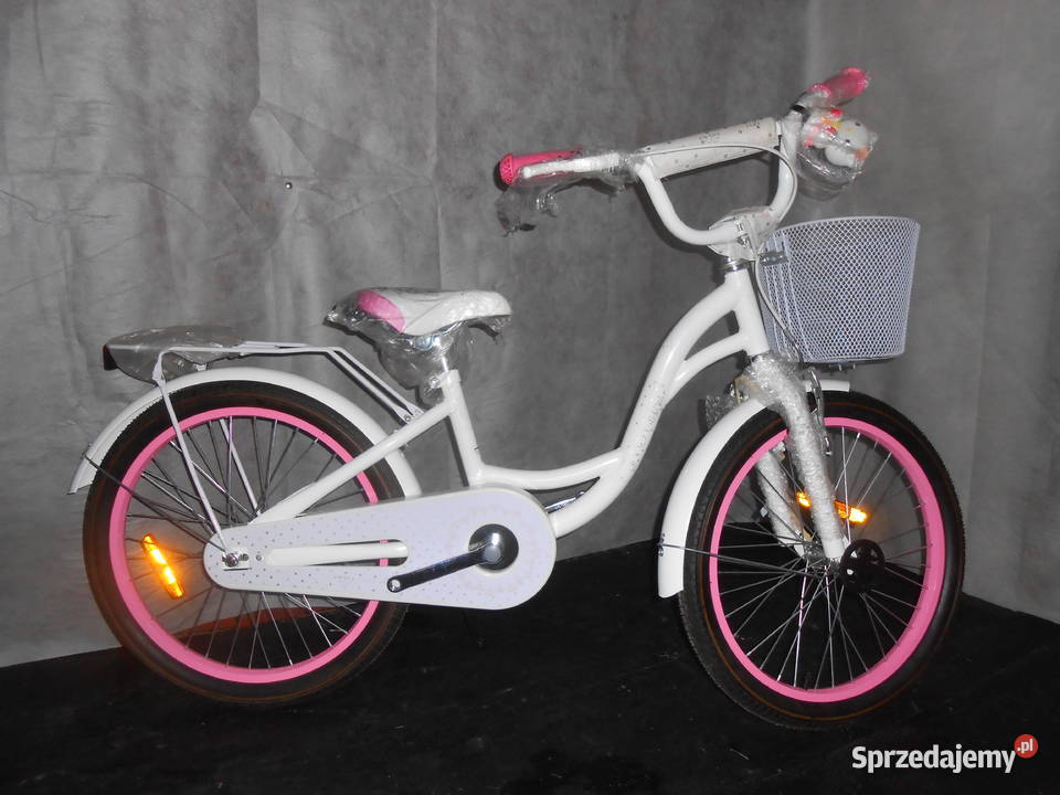 Rowerek 20 bmx dziewczynki i chłopca stalowa Jordanowo