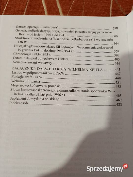 W służbie aż do klęski Wilhelm Keitel historyczne Poznań