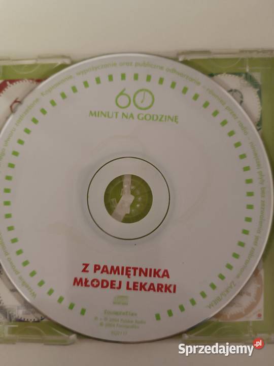 Z pamiętnika młodej lekarki Płyta oryginalna CD Bydgoszcz sprzedam