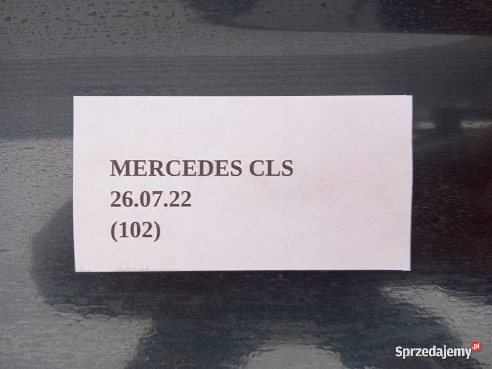 LISTWA PROGOWA PRAWA MERCEDES CLS W219 Nowy Tomyśl