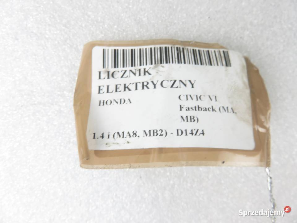 LICZNIK HONDA CIVIC VI 14 i HR0200101 sprzedam