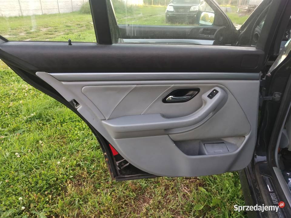bmw e39 sedan boczki komplet szare skore Imielin