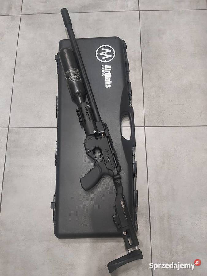 Airmaks Katran 55 Long Barrel serwis kufer Sporty strzeleckie i myślistwo Wschowa sprzedam