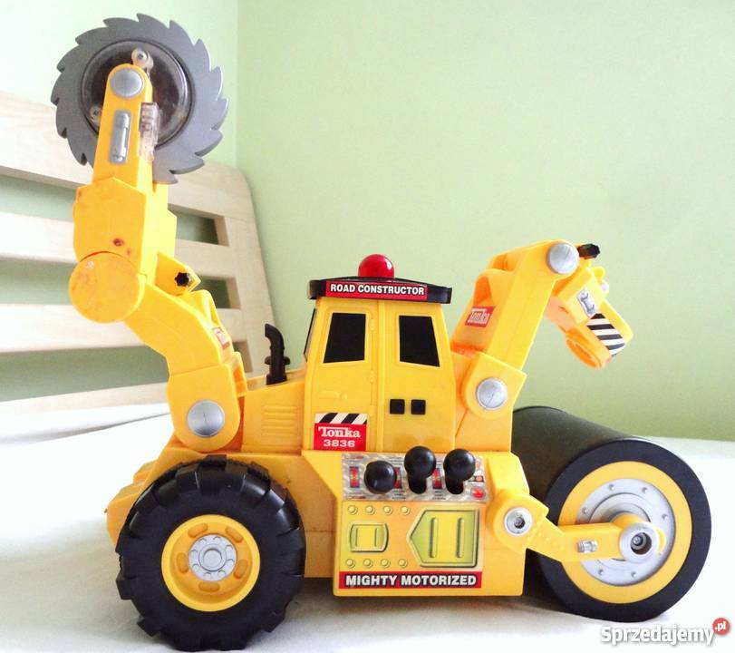 Duże interaktywne AUTO walec koparka piła dźwig Bydgoszcz