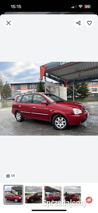 Kia Carens 20 CRDi 112 2003 HAK Pińczów sprzedam