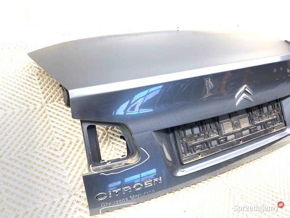 KLAPA TYŁ CITROEN C5 III SedanLimuzyna LAKIER