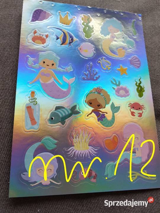 Naklejki rybki syrenki Siemiatycze