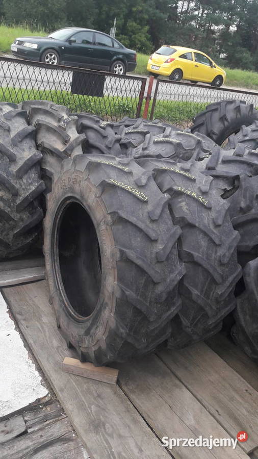 Sprzedam opony 124 r24 32085 r24 Opony rolnicze Bochnia