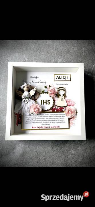 Pamiątka pierwszej Komunii świętej świętokrzyskie Piekoszów