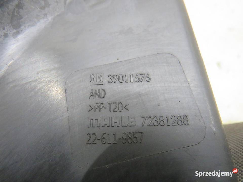 OBUDOWA FILTRA POWIETRZA 16 CDTI OPEL ASTRA K