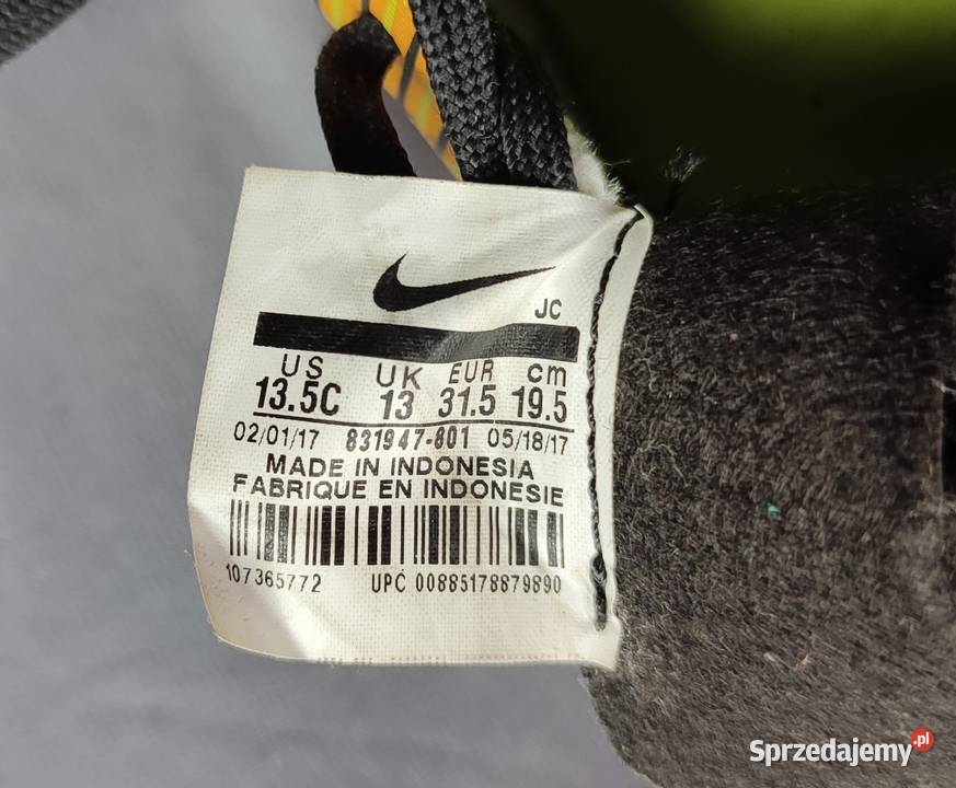 Buty piłkarskie NIKE Mercurial X IC halówki Jasień