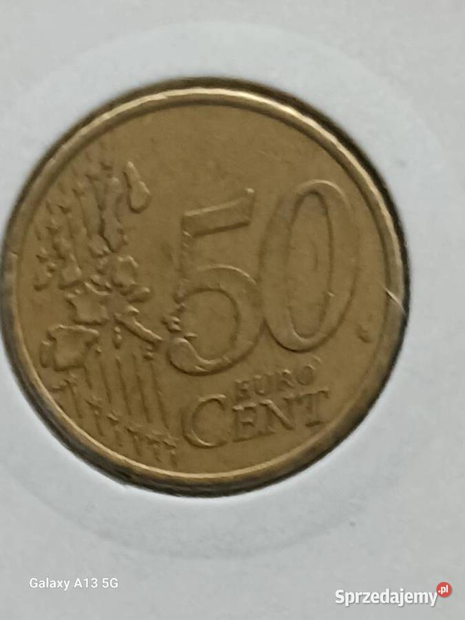 50 Eurocentów Portugalia 2002 r Konin sprzedam