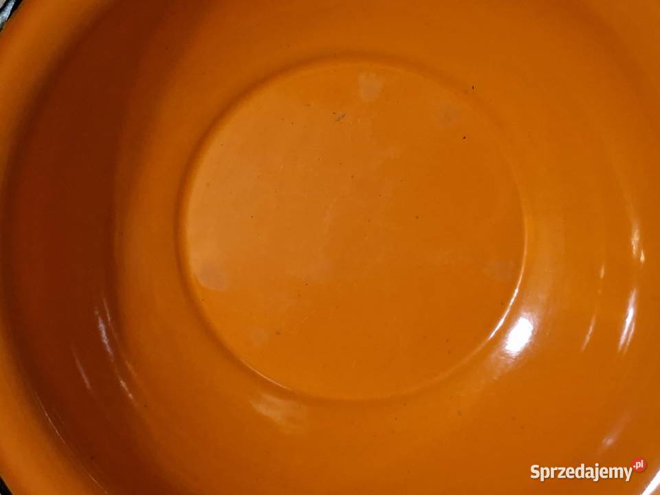 Miski emaliowana Silesia PRL śr 32 śląskie Chorzów sprzedam