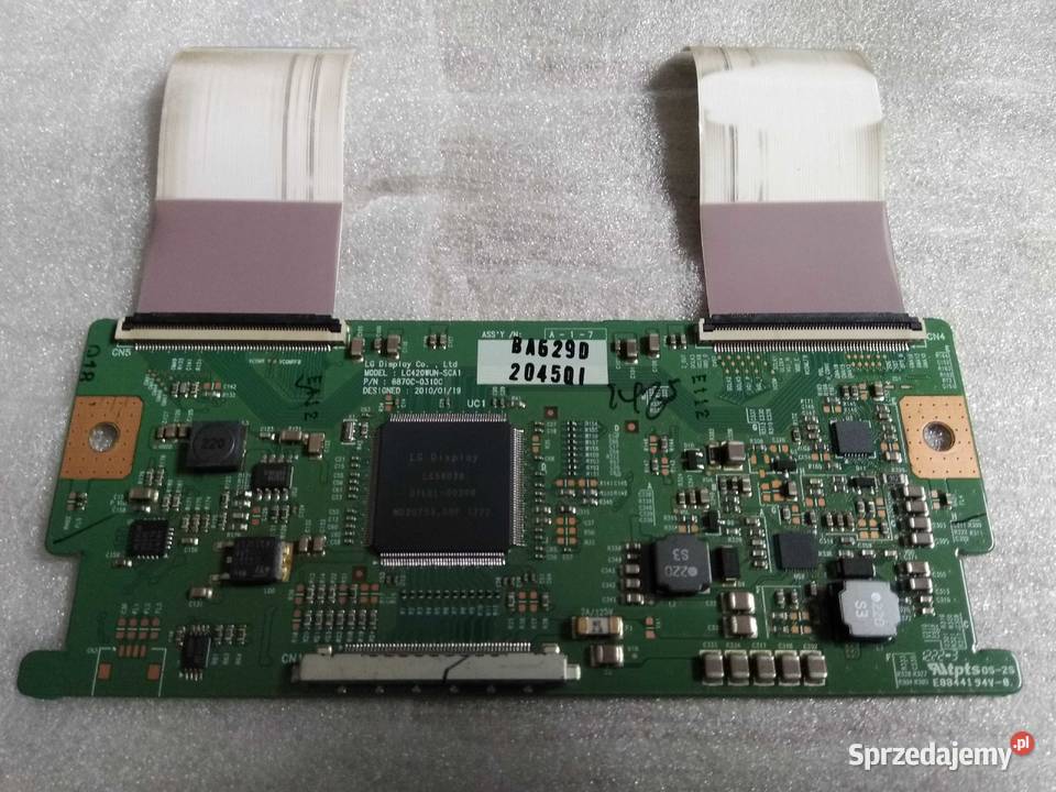 TV LG 42c460 zasilacz płyta główna tcon stopa Szczecin