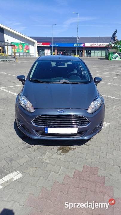 Ford Fiesta 125 82 2014r 5 drzwi warmińsko-mazurskie Nowe Miasto Lubawskie