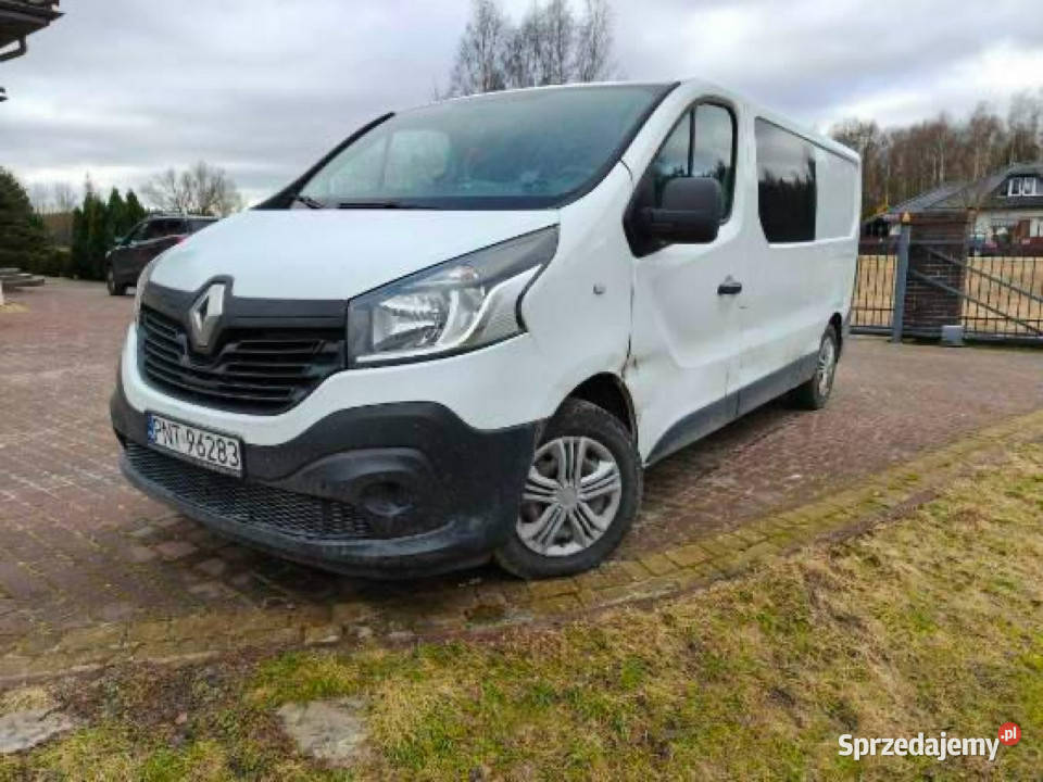 Renault Trafic long L2H1 brygadówka 6osobowy Renault mazowieckie Warszawa sprzedam