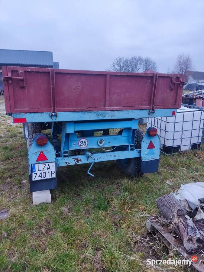 Przyczepa Brandys BSS 2 1008 Ładownosc 8ton Skierbieszów