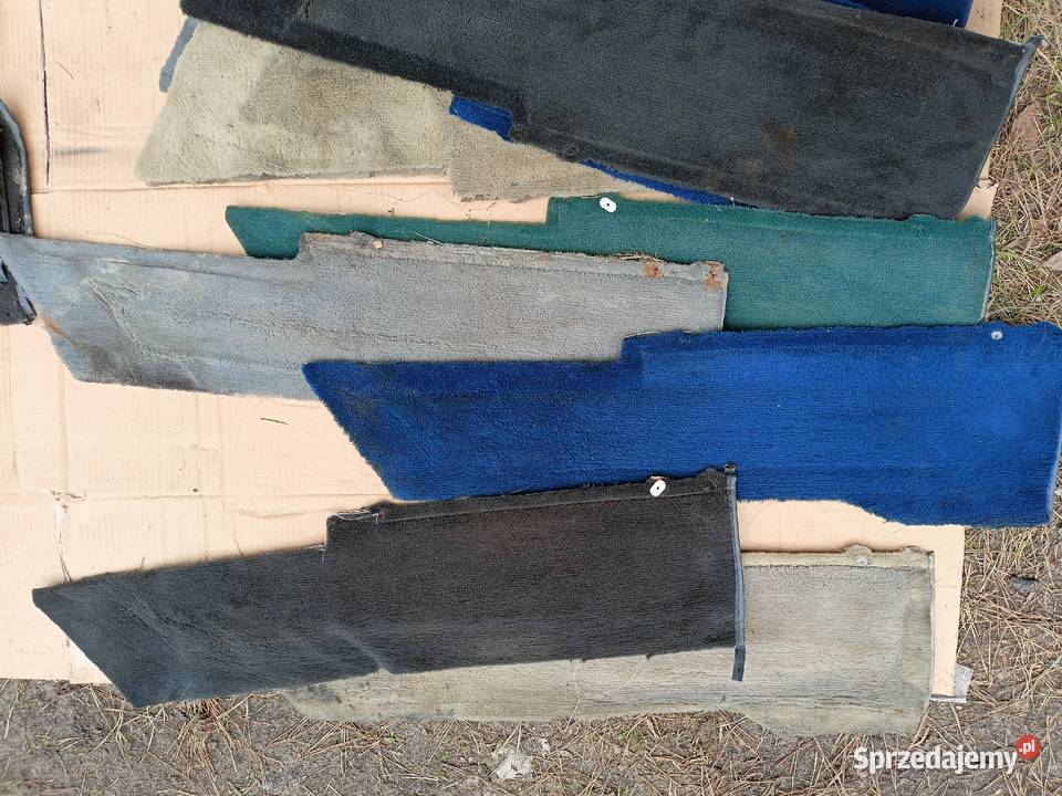 Mercedes W124 dywanik progu wykładzina podłogowa