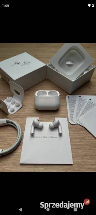 Apple AirPods pro 2 ANC z Gwarancja śląskie Studzionka