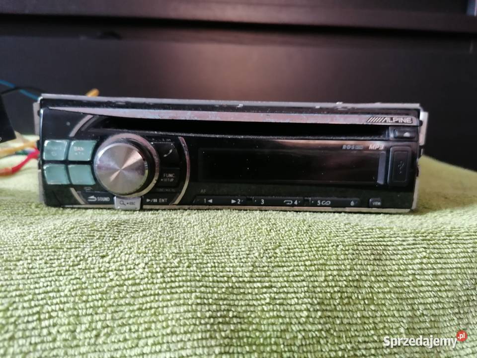 Radio ALPINE CDE101R mazowieckie Piaseczno