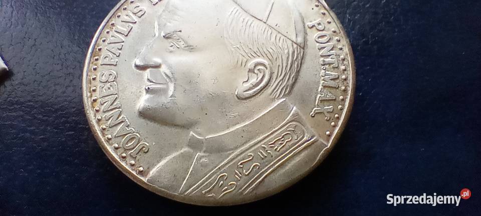 Stare monety Medal Jan Paweł II Polska 12 podkarpackie Lesko