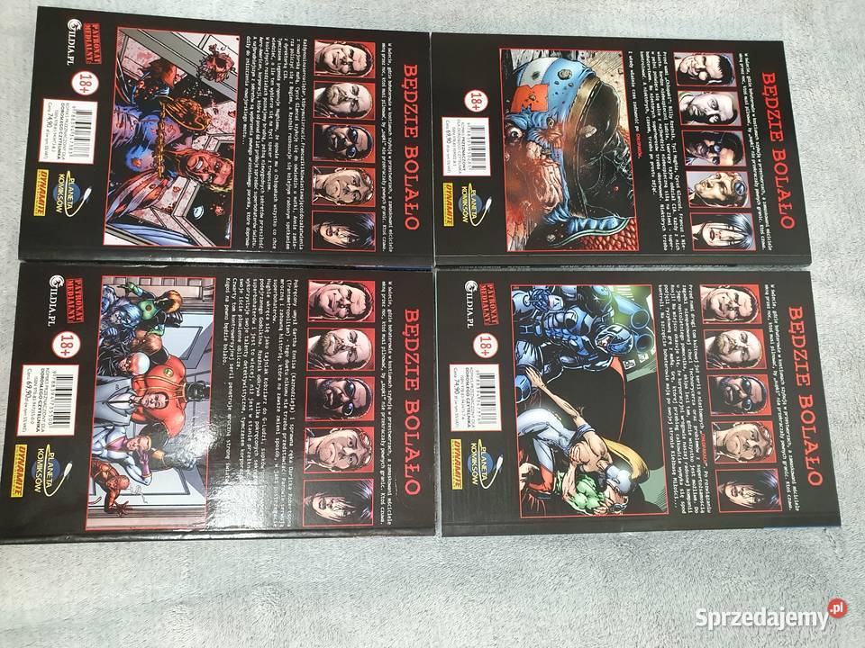 Chłopaki The Boys zestaw 4 komiksów Gdynia