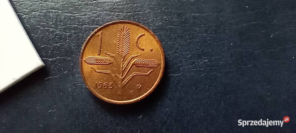 Stare monety 1 cent 1963 Meksyk podkarpackie Lesko sprzedam
