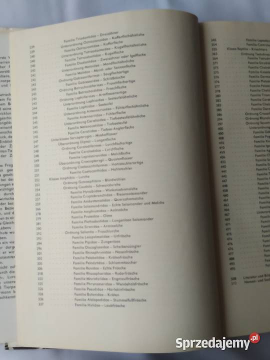 URANIA TIERREICH Fische Lurche Kriechtiere Hajnówka