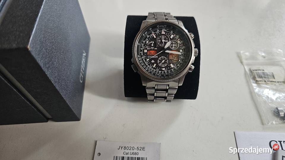 Zegarek Citizen EcoDrive JY802052E tytanowy Pozostałe Szprotawa