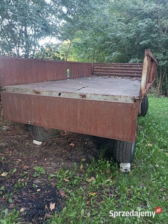Przyczepa 45 tony wywrot Wartkowice sprzedam
