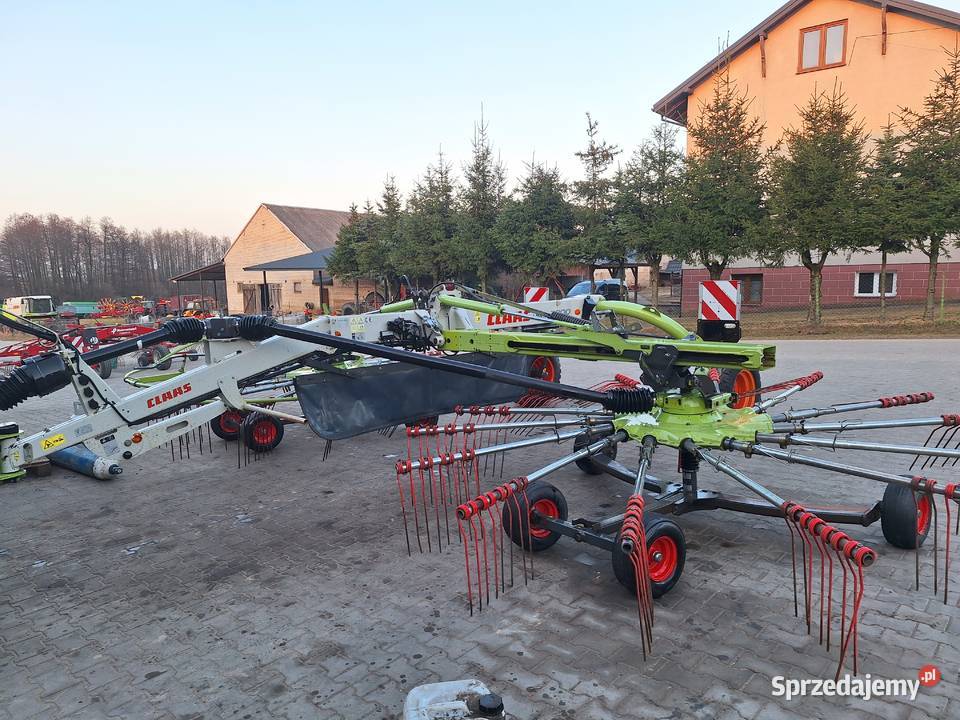 Zgrabiarki dwukaruzelowe Pottinger Kverneland podlaskie Łomża sprzedam
