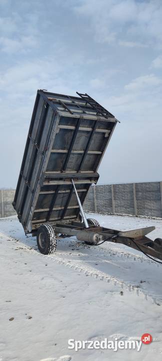 Przyczepa wywrotka 6 ton nieuszkodzony Brzezinki Stare