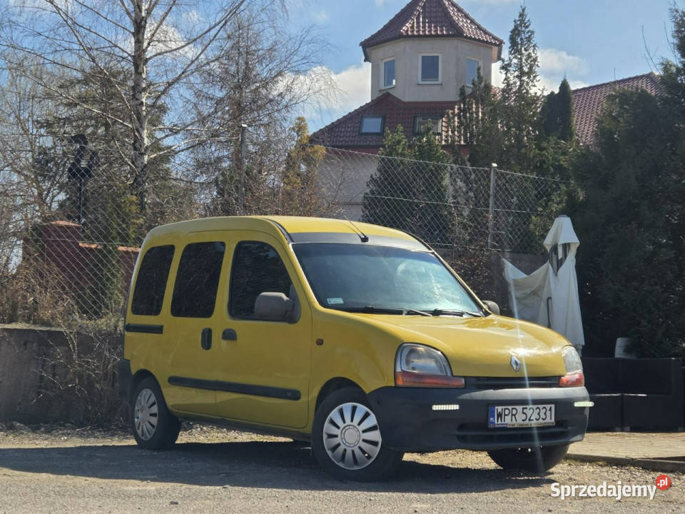 Renault Kangoo 14 benzyna56Salon Polska1 właść I manualna Kętrzyn