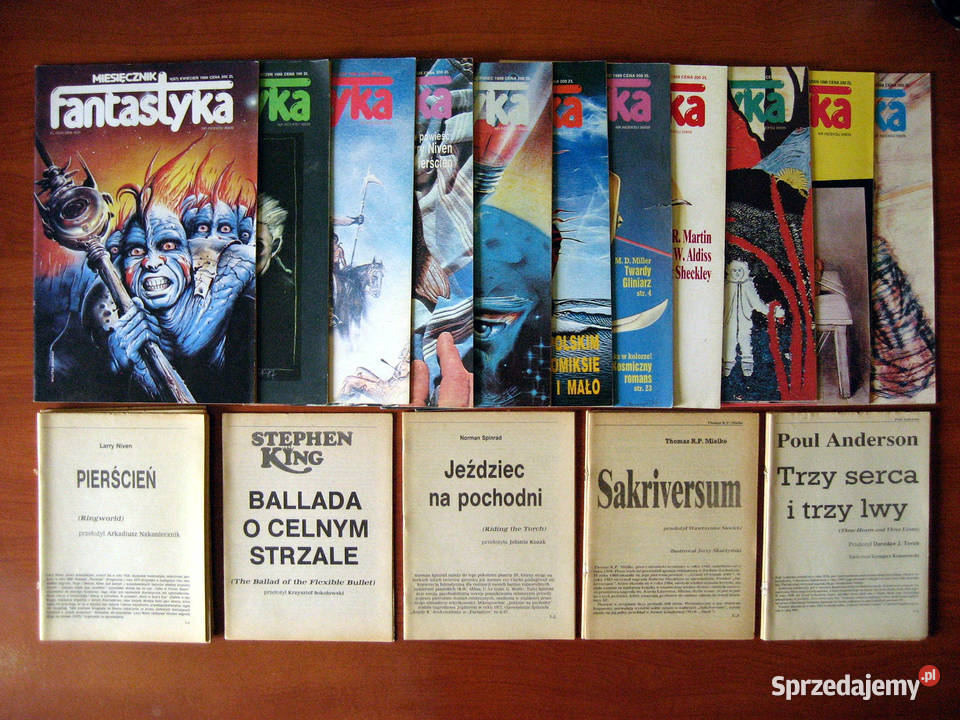 Miesięcznik Fantastyka Nowa Fantastyka roczniki Kielce