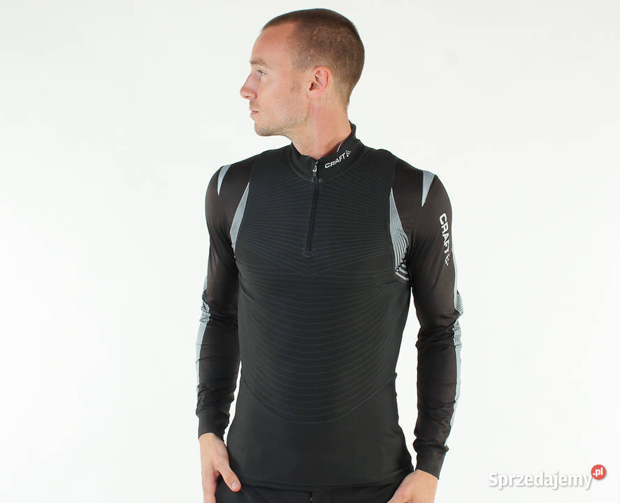 czarna bluzka xs 34 CRAFT z Norwegii stójka Rozmiar XS Toruń