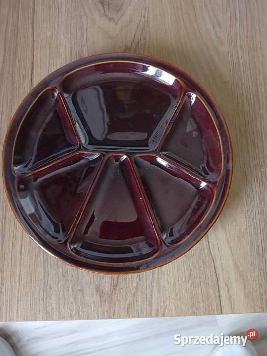 Talerze kabarety ceramiczne