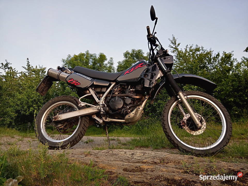 Kawasaki KLR 250 D 1992 r zarejestrowany 36 nieuszkodzony Strzelin sprzedam